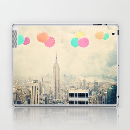 Balloons over the City Laptop & iPad Skin
