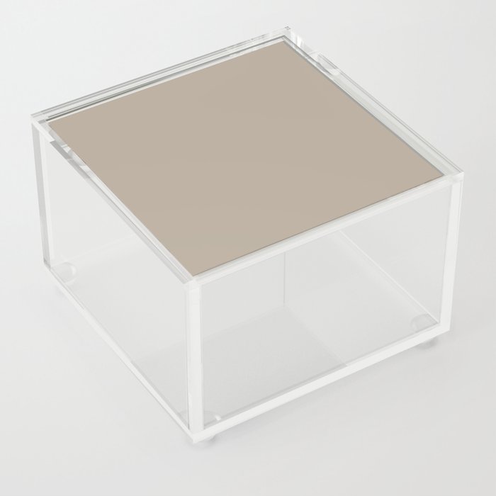 Perfect Khaki Acrylic Box