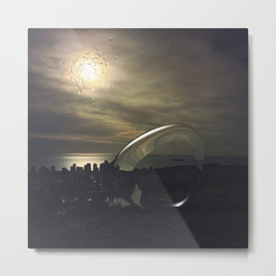 Intervention 24 Metal Print