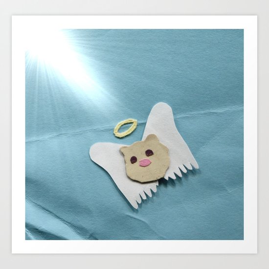 Saint Cotton Art Print