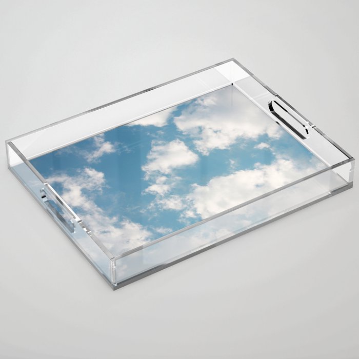 Clouds Acrylic Tray