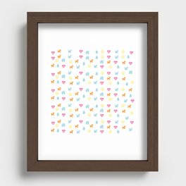 Icons T-shirt Recessed Framed Print