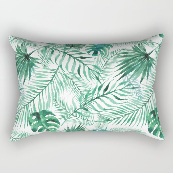Palm-leaves Rectangular Pillow
