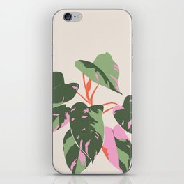 Boho Tropical Plants iPhone Skin