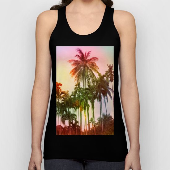 tropical Unisex Tank Top
