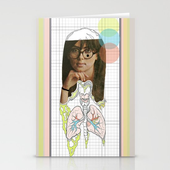 lungs Stationery Cards