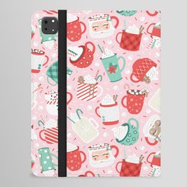 Christmas Cocoa Pink iPad Folio Case