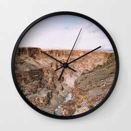 Rio Grande Gorge Wall Clock