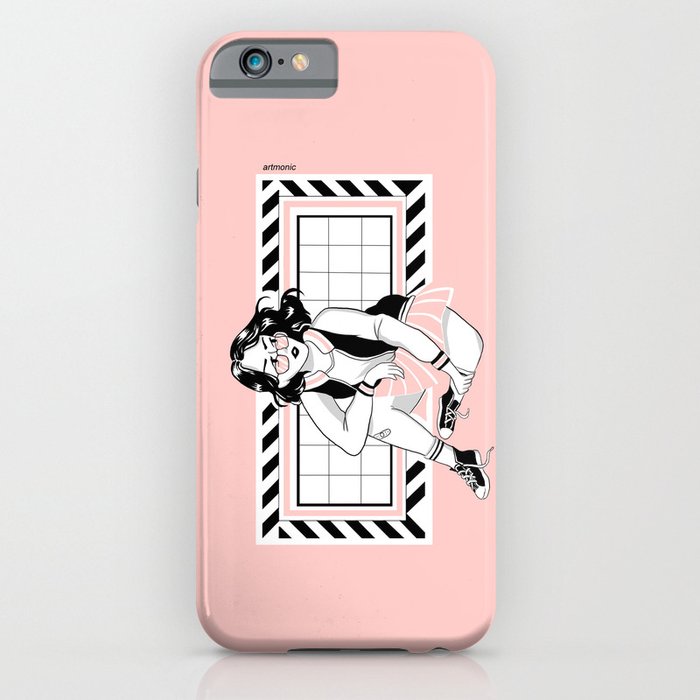 Cool Girl Iphone Case By Artmonic Society6