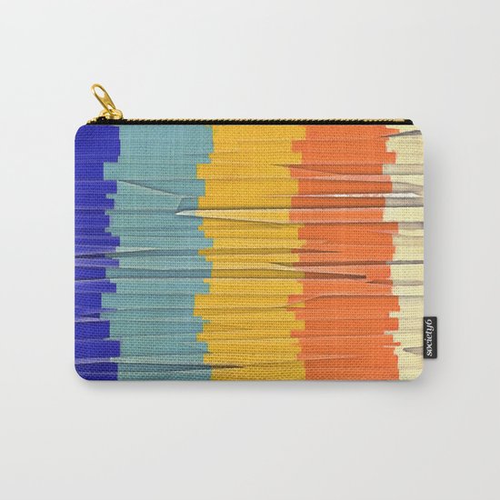 Shredded Stripes Carry-All Pouch