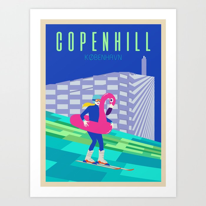 Copenhill Art Print