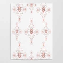 Mandala pattern Poster