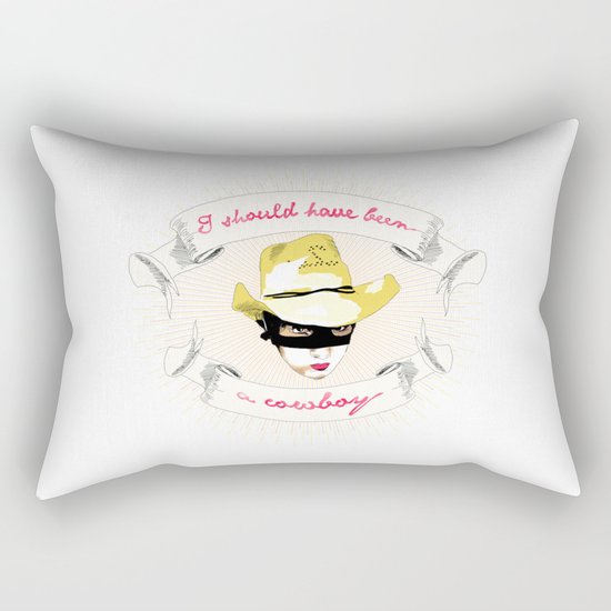 Cowboy Rectangular Pillow