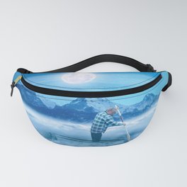 Sailing through the clouds  Fanny Pack