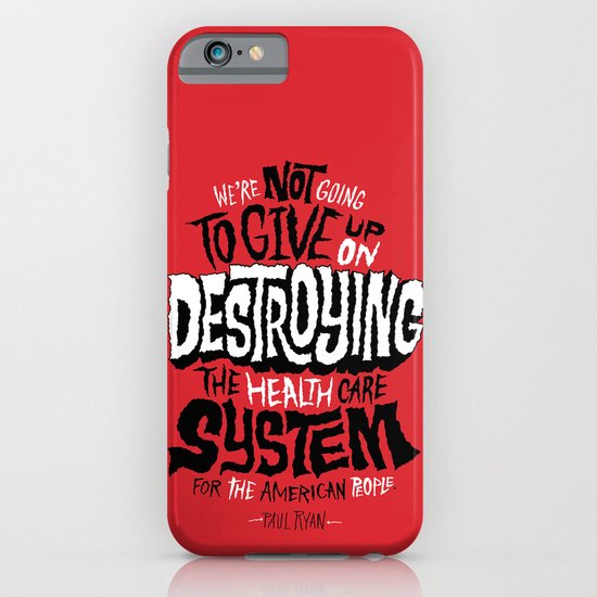 Paul Ryan won't give up... iPhone & iPod Case