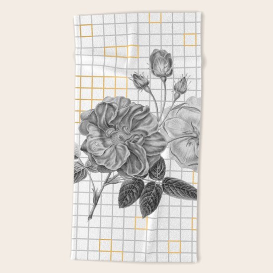 Floral #1 Beach Towel