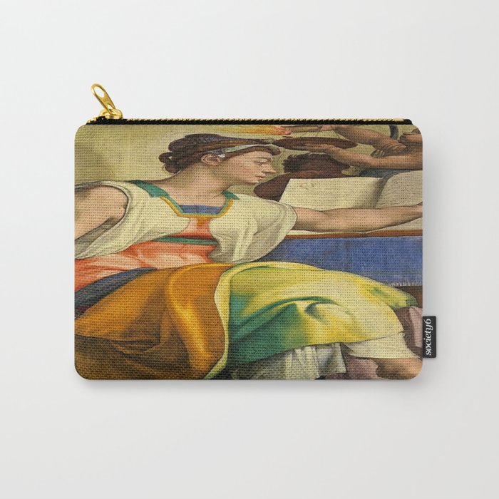Michelangelo Erythraean Sibyl, Sistine Chapel Carry-All Pouch