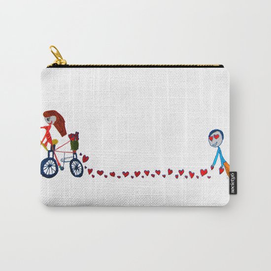 I'm in love | Be my Valentine | Kids Painting Carry-All Pouch