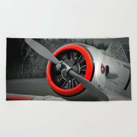Airplane Beach Towel