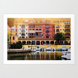 Little Venice in Valencia | Travel photography Spain Europe | Artistic shot Art Print