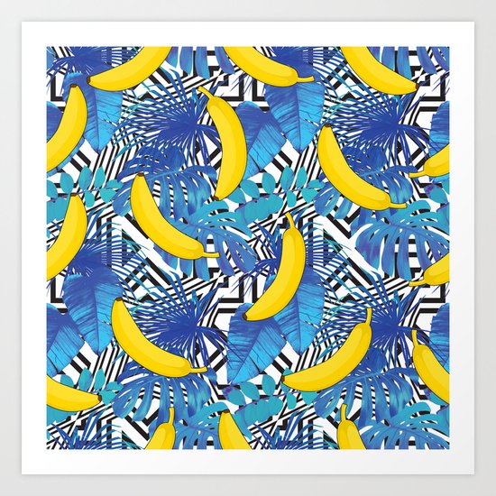 summer tropical Art Print