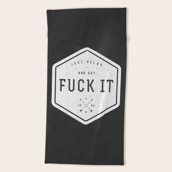 Relax Beach Towel