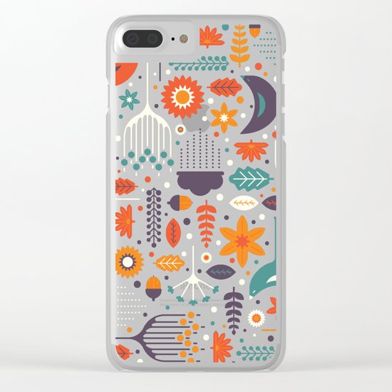 Flora & Fauna Clear iPhone Case