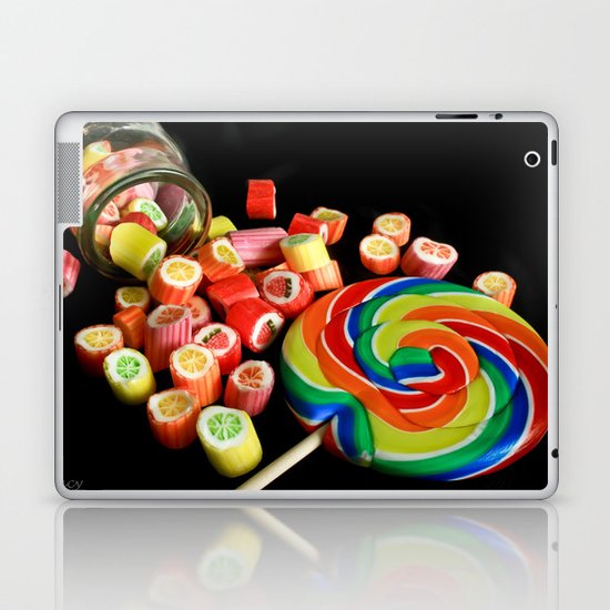 Candy Rocks, Candy Sucker Laptop & iPad Skin