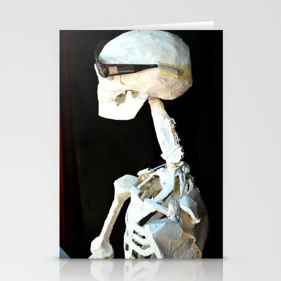 skeleton Stationery Cards