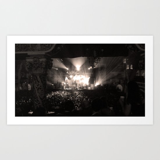 A Concert Art Print