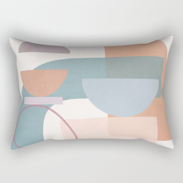 Azzurro Geometry 2 Rectangular Pillow
