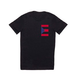 Puerto Rico flag emblem T Shirt | Republic, Country, Patriot, Symbolism, Rico, Nation, Independent, Politics, Graphicdesign, Textile 