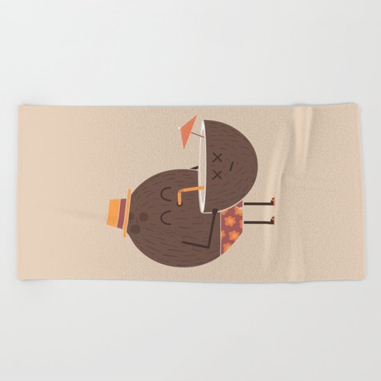 Cannibal! Beach Towel