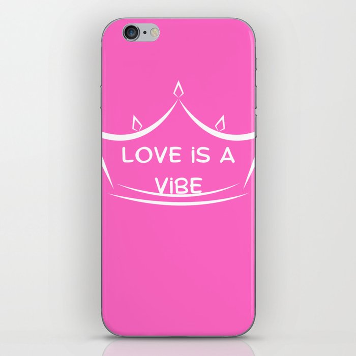 Love is a Vibe iPhone Skin