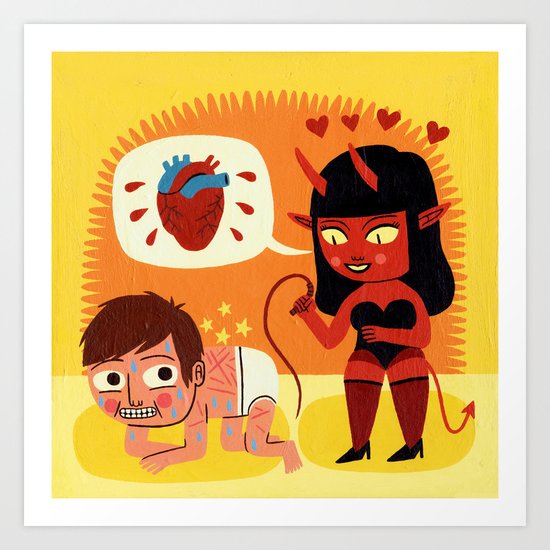 Whip It Art Print