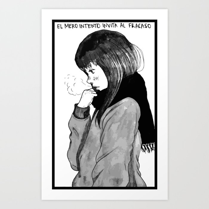 Aiko,manga portrait of goodnight pun pun, oyasumi punpun Art Print