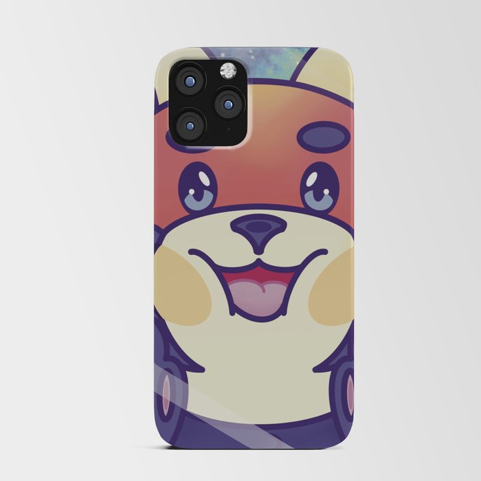 Red Panda Hello iPhone Card Case