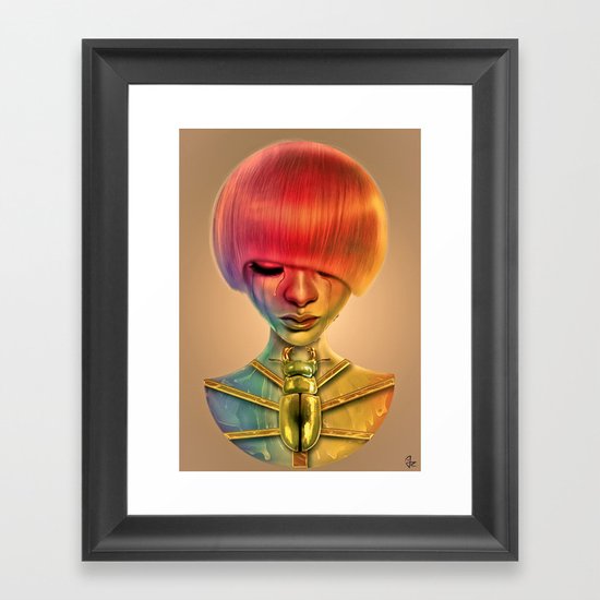 The Gold Bug Framed Art Print