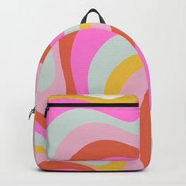 70s Abstract Candy Backpack