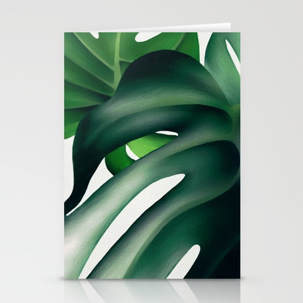 Monstera Leaves No. 1 Stationery Cards