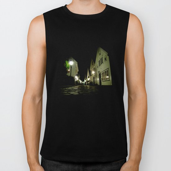 street night. Biker Tank