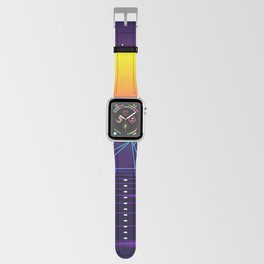 Glowing Sunset Synthwave Apple Watch Band