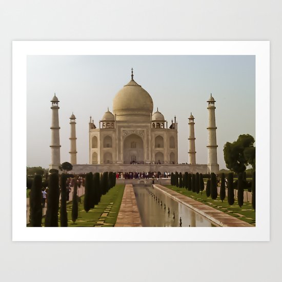 Taj Mahal Art Print