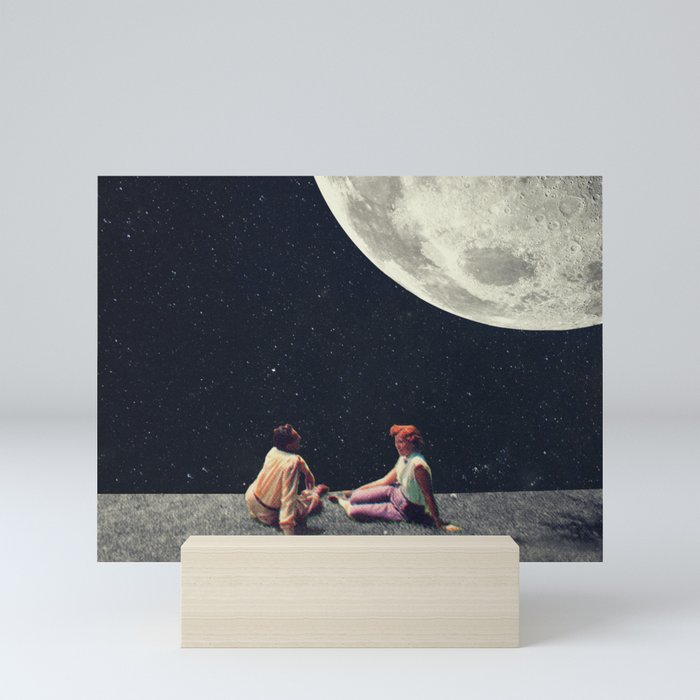 I Gave You the Moon for a Smile Mini Art Print