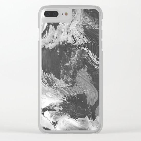 CROCODILE TEARS Clear iPhone Case