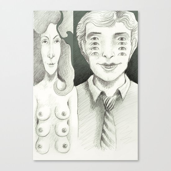 Looking forward Canvas Print