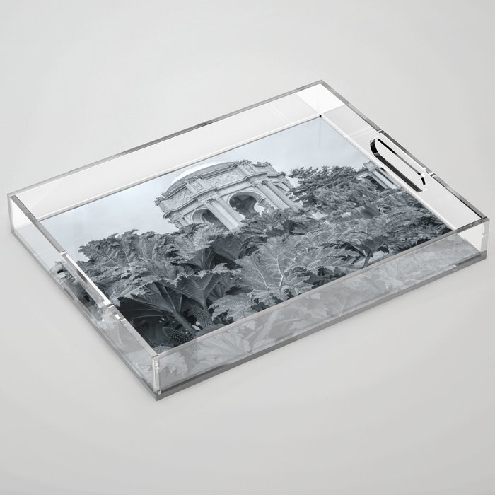 The Palace bw Acrylic Tray