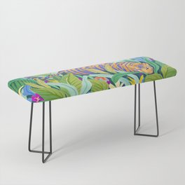 Colorful Jungle Bench