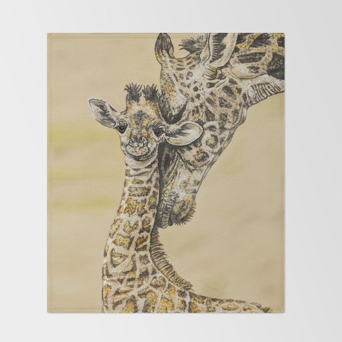 giraffe blanket