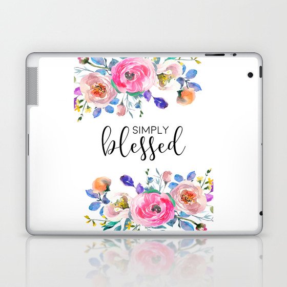 Simply Blessed Gallery Wall Inspirational Quote Printable Wall